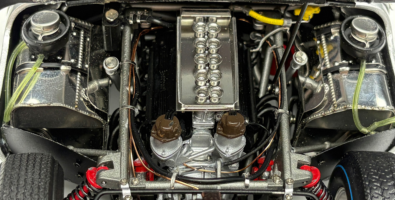 1/18 CMC 1964 Ferrari 250 LM #90 3rd Nassau Tourist Trophy Scuderia Bear Bob Grossmann Diecast Car Model