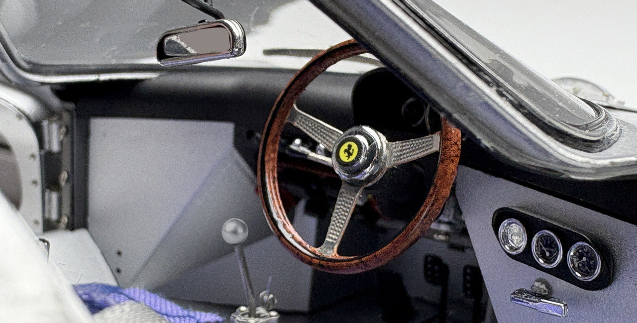 1/18 CMC 1964 Ferrari 250 LM #90 3rd Nassau Tourist Trophy Scuderia Bear Bob Grossmann Diecast Car Model