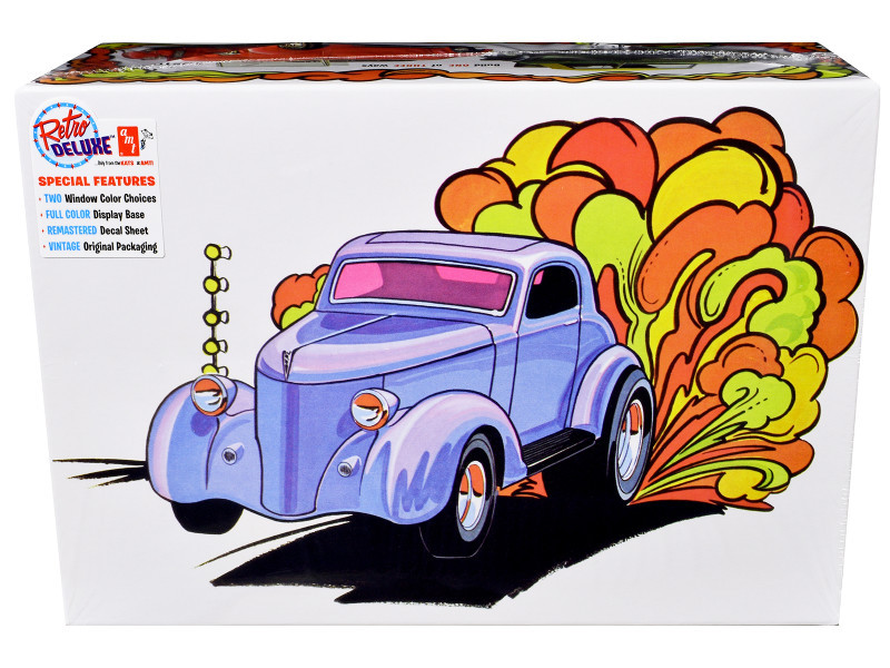 Skill 2 Model Kit 1936 Ford Coupe Gasser 3-in-1 Kit 1/25 Scale