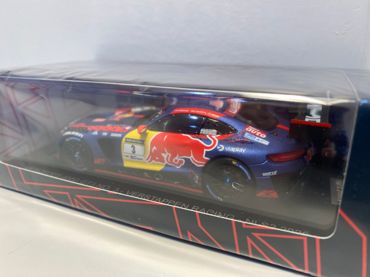 1/43 2026 Nürburgring NLS2 Mercedes-AMG GT3 Max Verstappen #3 Car