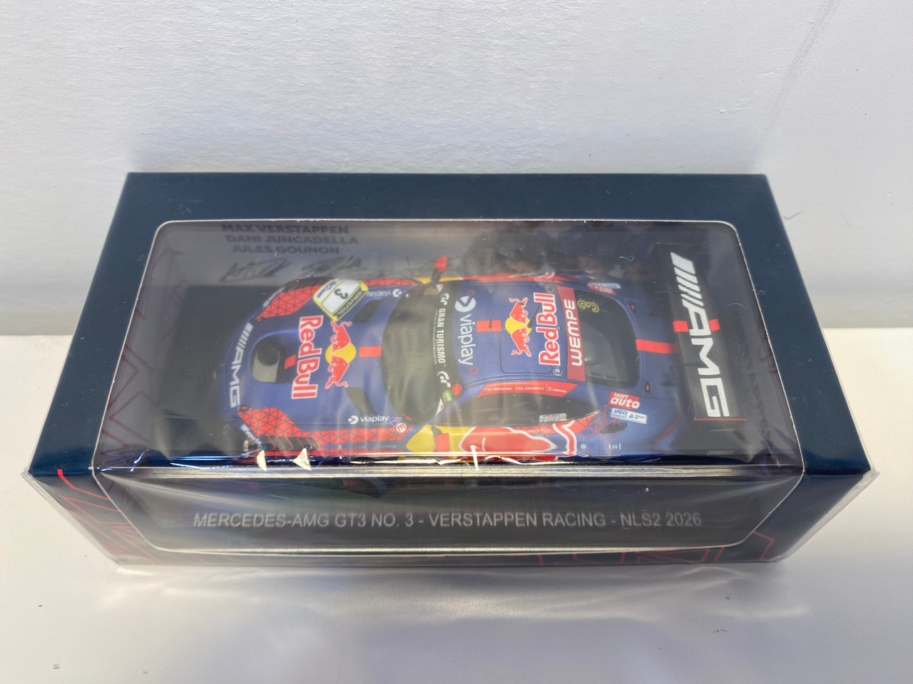 1/43 2026 Nürburgring NLS2 Mercedes-AMG GT3 Max Verstappen #3 Car