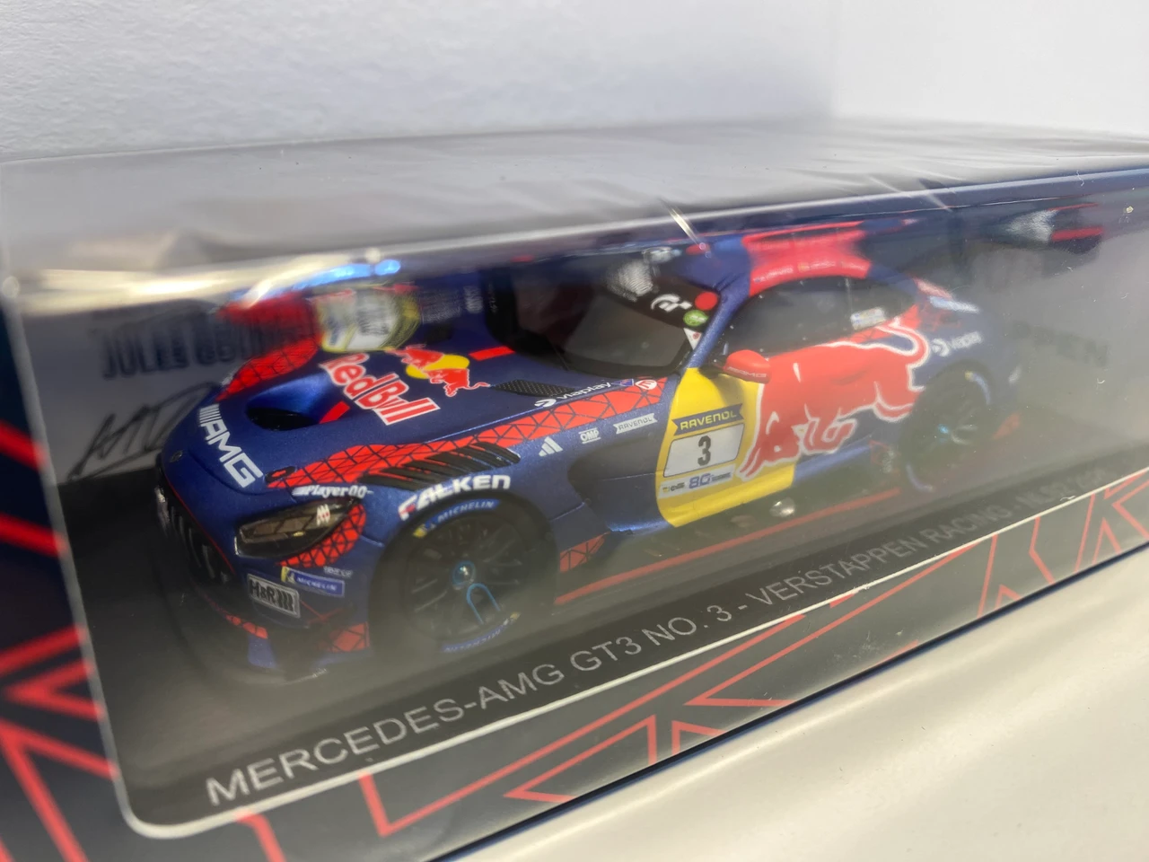 1/43 2026 Nürburgring NLS2 Mercedes-AMG GT3 Max Verstappen #3 Car Model