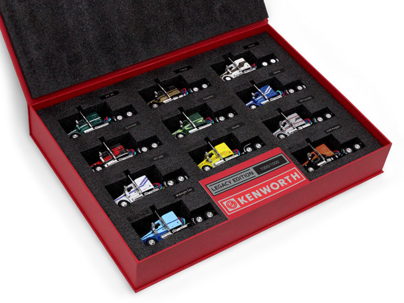 1/64 First Gear Kenworth W900 Legacy Edition Set of 11 Kenworth