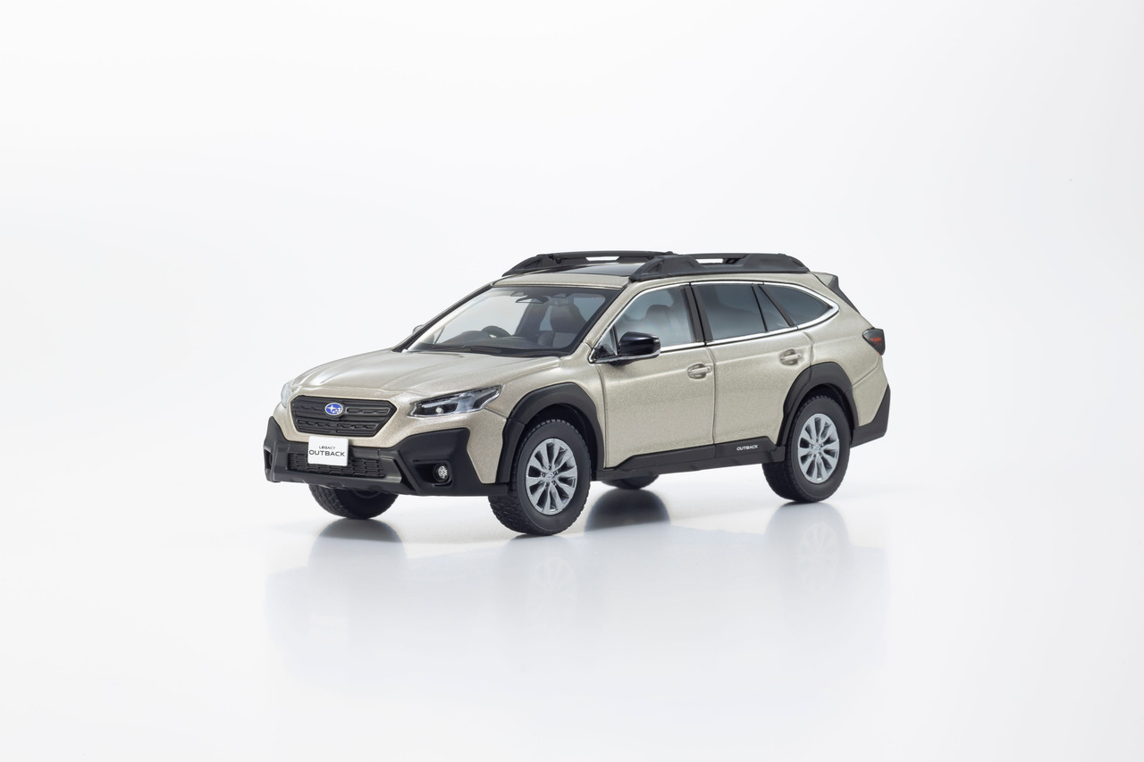 1/43 Kyosho Subaru Legacy Outback (Gold) Diecast Car Model