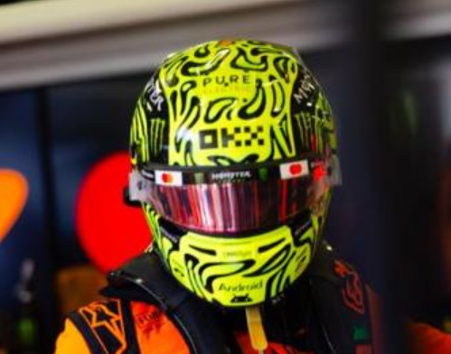 1/5 Spark 2026 Formula 1 McLaren Mastercard F1 Team Lando Norris Helmet Model