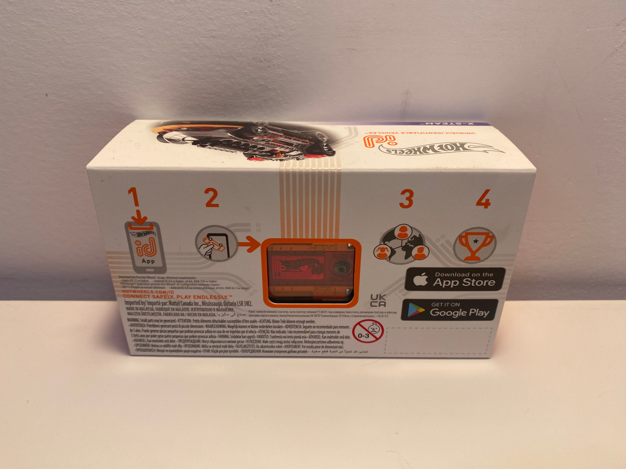 1/64 Hot Wheels Dare Devils Fearless X-STEAM Diecast Car Model