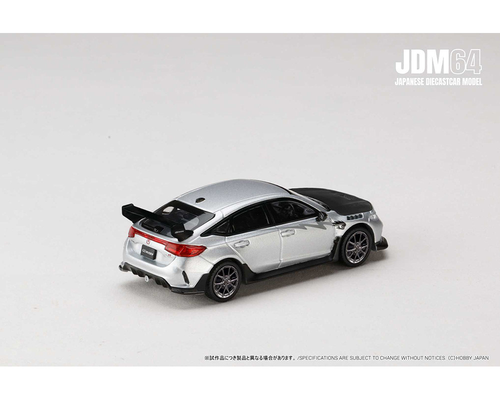 1/64 Hobby Japan Honda Civic Type R (FL5) Mugen (Silver) Car Model
