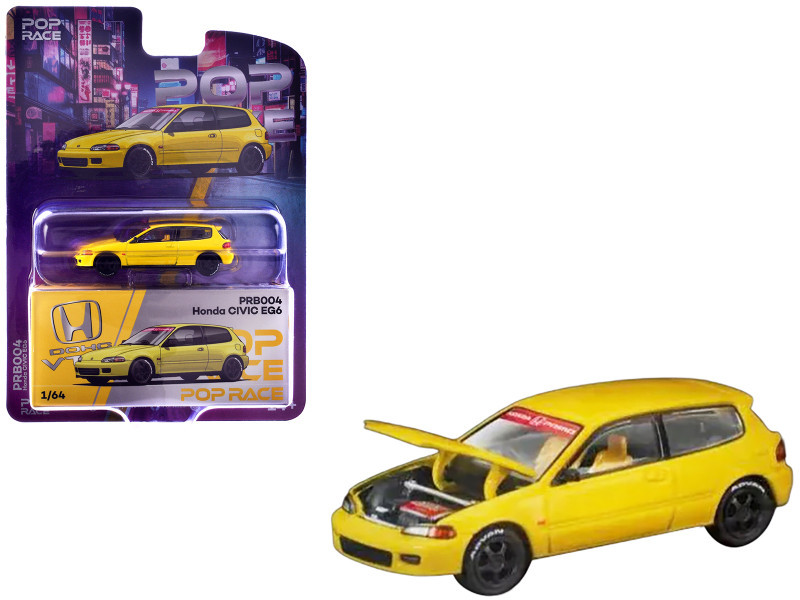 Honda Civic EG6 RHD (Right Hand Drive) Yellow 