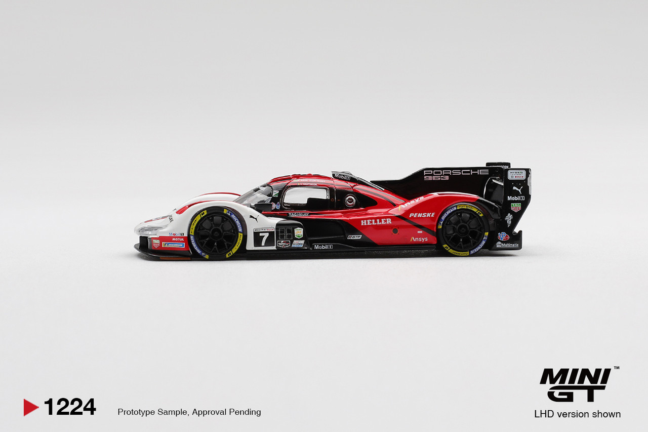 1/64 Mini GT 2025 Porsche 963 #7 Porsche Penske Motorsport 2025