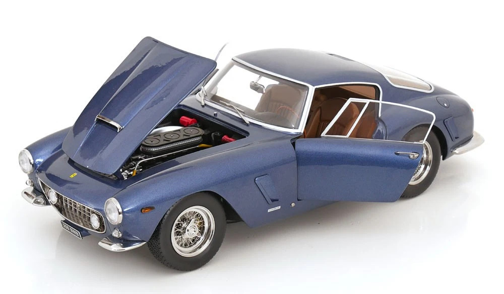 1/12 KK-Scale 1961 Ferrari 250 GT SWB Passo Corto (Blue Metallic) Diecast Car Model
