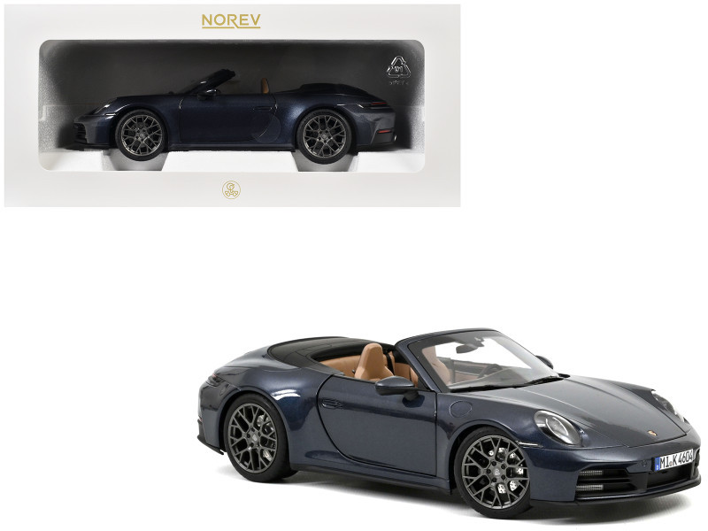 1/18 Norev 2024 Porsche 911 (992) Carrera S Cabriolet (Yachting