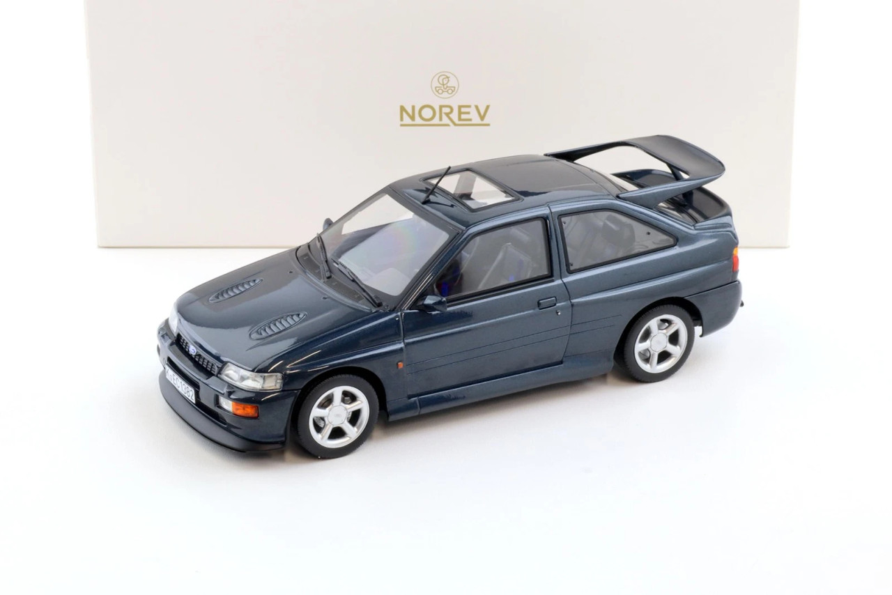 1/18 Norev 1992 Ford Escort Cosworth (Mallard Green Metallic) Diecast Car Model