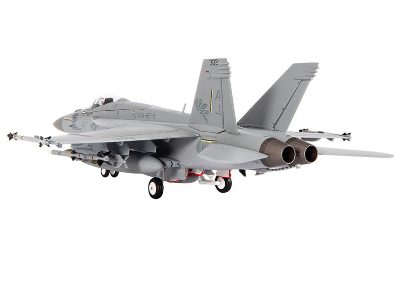 Boeing F/A-18E Super Hornet Aircraft "VFA-87 Golden Warriors USS George H. W. Bush" (2017) United States Navy 1/72 Diecast Model by JC Wings