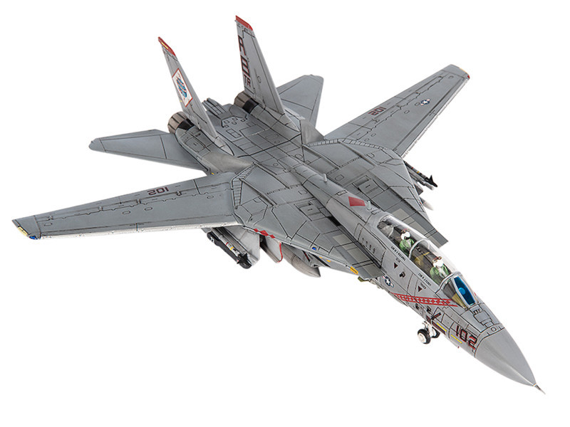 Grumman F-14B Tomcat Fighter Aircraft "VF-102 Diamondbacks Operation Enduring Freedom" (2001) United States Navy 1/72 Diecast Model by JC Wings