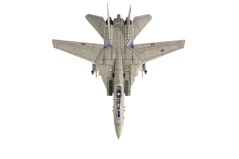 Grumman F-14A Tomcat Fighter Aircraft "VF-41 Black Aces USS Nimitz Gulf of Sidra" (1981) United States Navy 1/72 Diecast Model by JC Wings