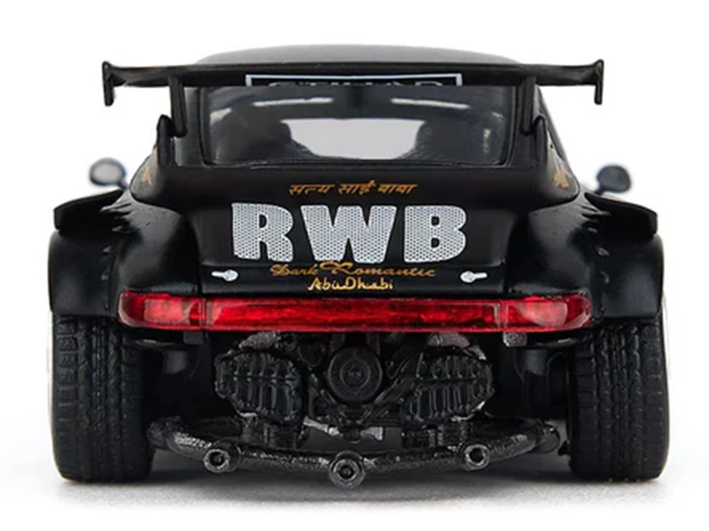 RWB 930 Circuit Specification #44 "Stella Artois" Matt Black 1/64 Diecast Model Car by Model Model