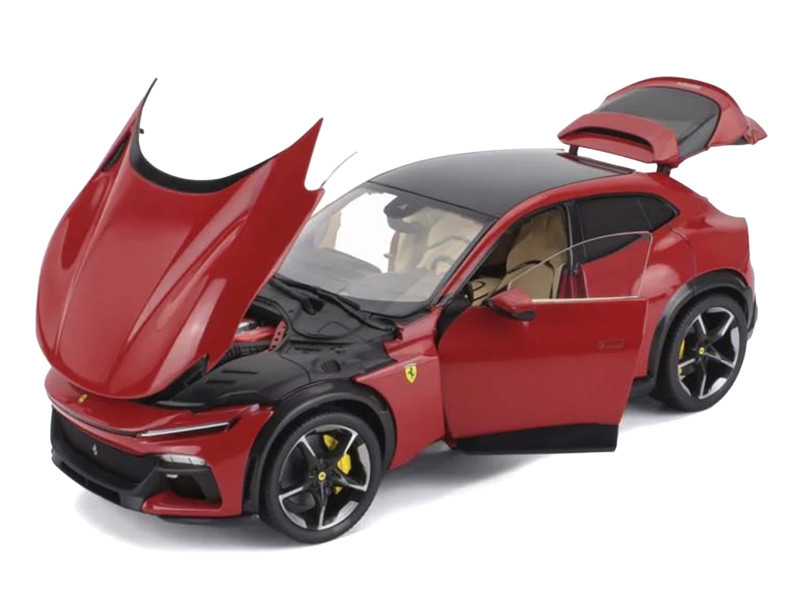 1/18 Polistil 2022 Ferrari Purosangue (Corsa Red) Diecast Car Model