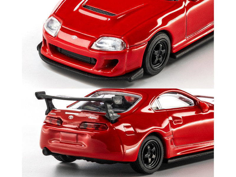 1/64 Majorette 1985 Toyota Supra (Red) Diecast Car Model