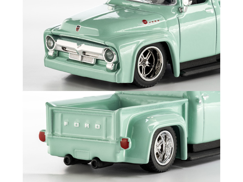 1/64 Majorette 1956 Ford F-100 F100 Pick Up (Green) Diecast Car Model