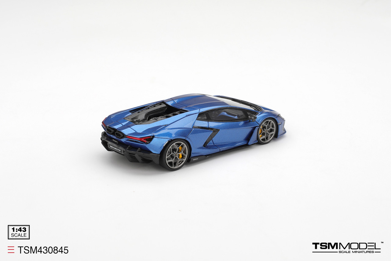 1/43 TSM Lamborghini Revuelto (Blu Eleos Blue) Car Model
