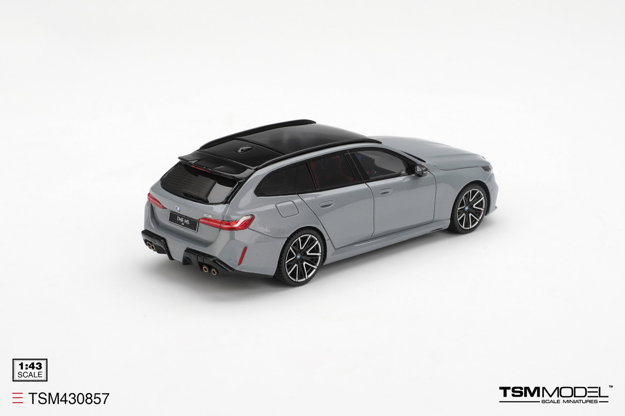 1/43 TSM BMW M5 G99 Touring (Brooklyn Grey) Car Model