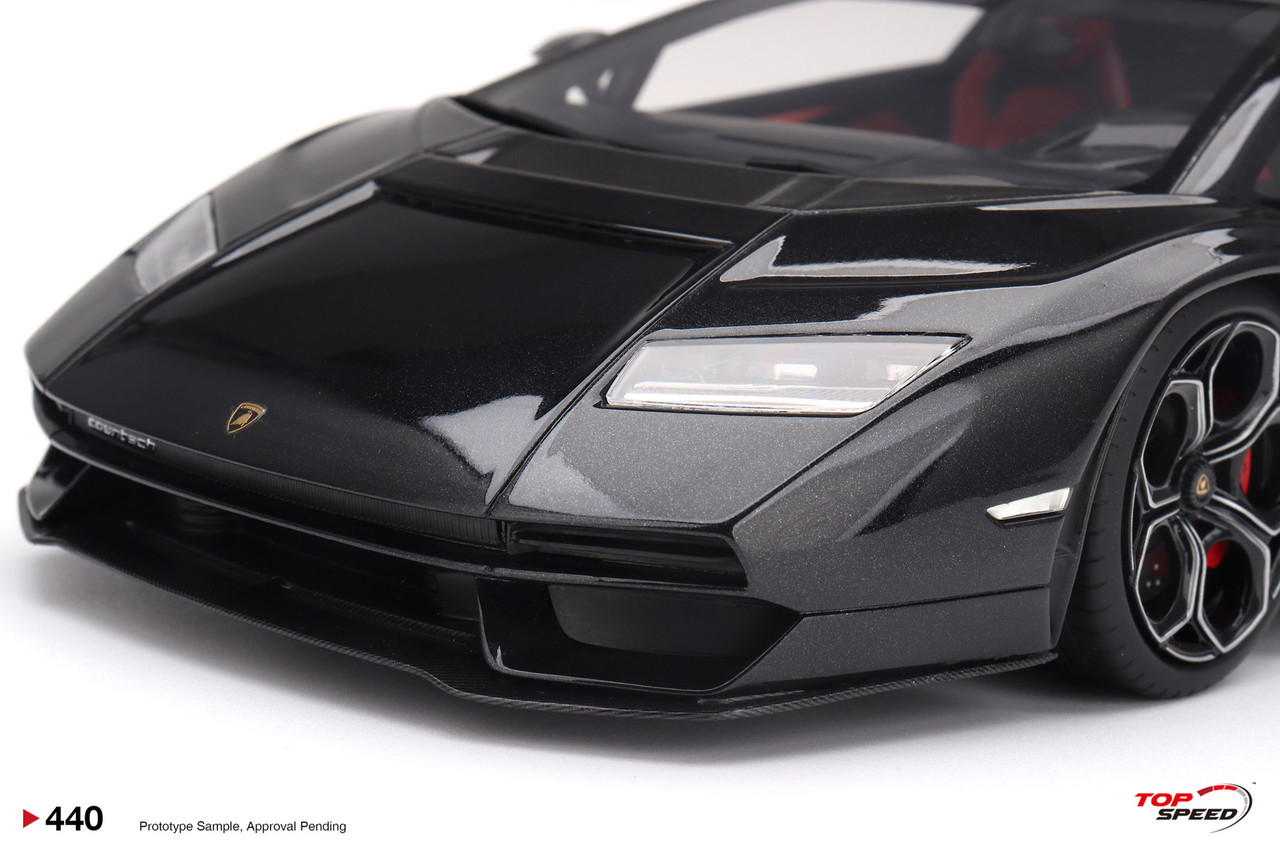 1/18 Top Speed Lamborghini Countach LPI 800-4 (Nero Maia Black