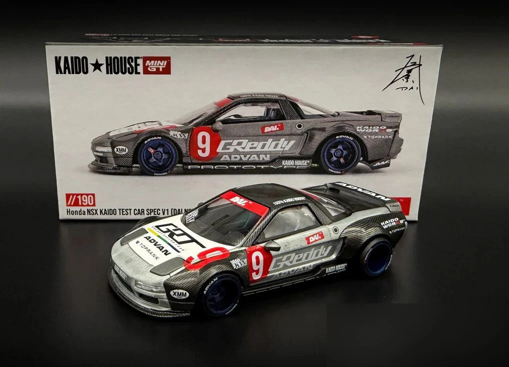 CHASE CAR 1/64 Kaido House Honda NSX Kaido Test Car Spec V1 China