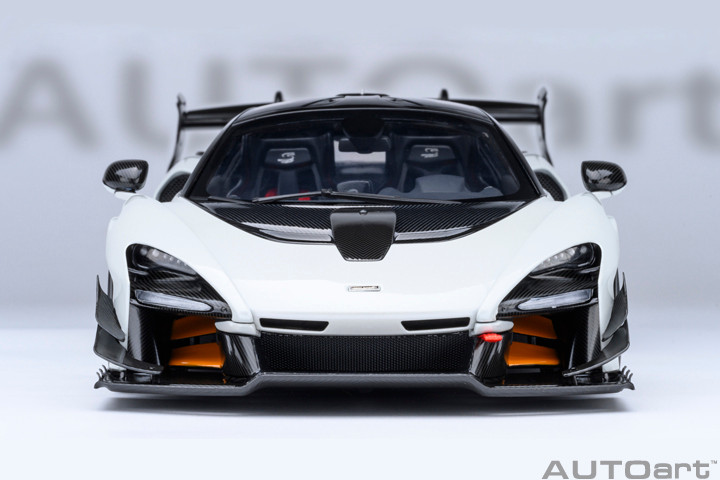 1/18 AUTOart McLaren Senna GTR (Silica White) Car Model