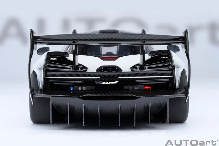 1/18 AUTOart McLaren Senna GTR (Silica White) Car Model