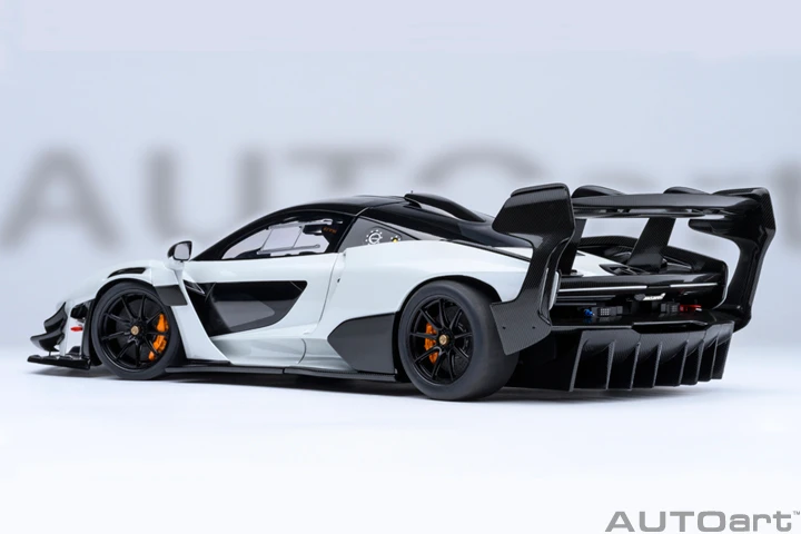 1/18 AUTOart McLaren Senna GTR (Silica White) Car Model