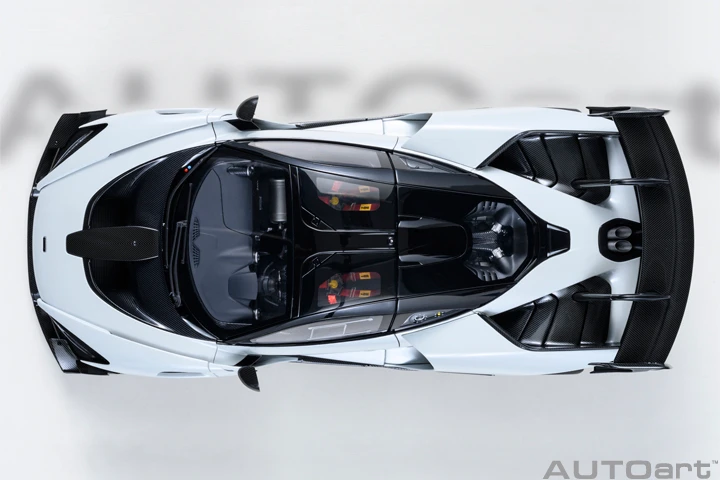 1/18 AUTOart McLaren Senna GTR (Silica White) Car Model