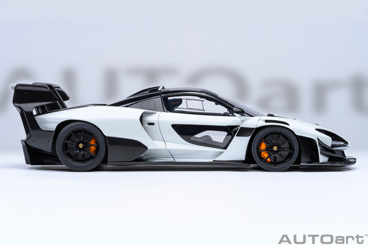 1/18 AUTOart McLaren Senna GTR (Silica White) Car Model