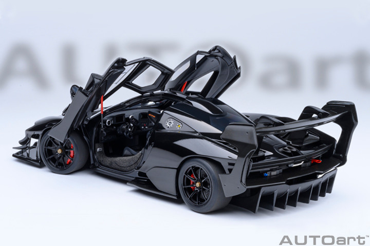 1/18 AUTOart McLaren Senna GTR (Onyx Black) Car Model