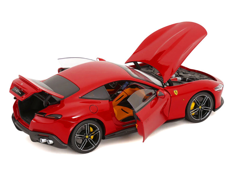1/18 Polistil 2019 Ferrari Roma (Corsa Red) Diecast Car Model