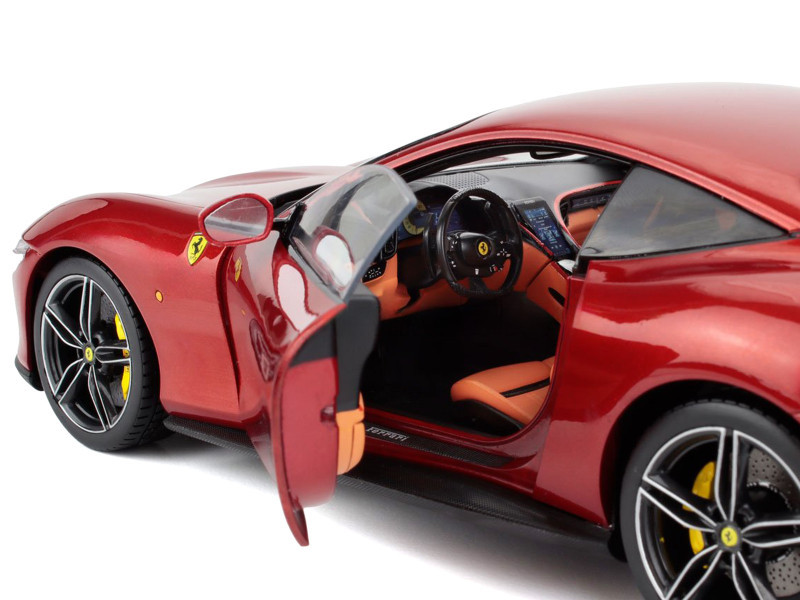 1/18 Polistil 2019 Ferrari Roma (Magma Red) Diecast Car Model