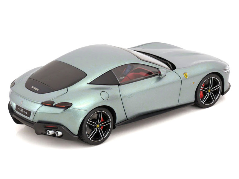 1/18 Polistil 2019 Ferrari Roma (Titanium Grey) Diecast Car Model