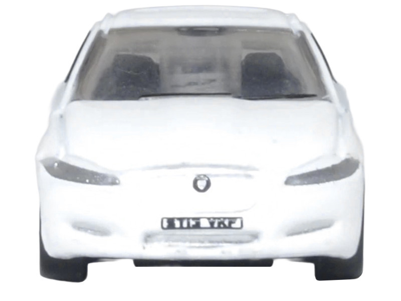 Jaguar XF RHD (Right Hand Drive) Polaris White 1/148 (N) Scale Diecast Model Car by Oxford Diecast