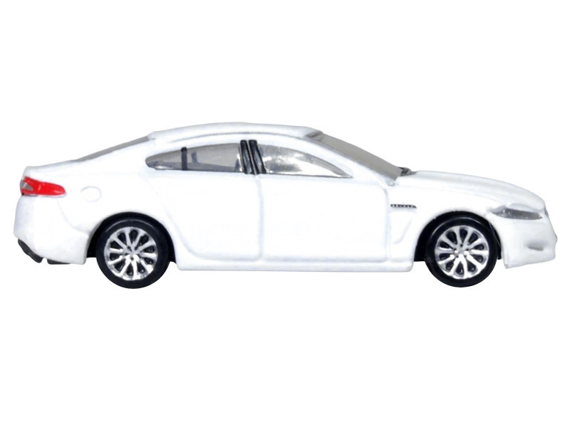 Jaguar XF RHD (Right Hand Drive) Polaris White 1/148 (N) Scale Diecast Model Car by Oxford Diecast