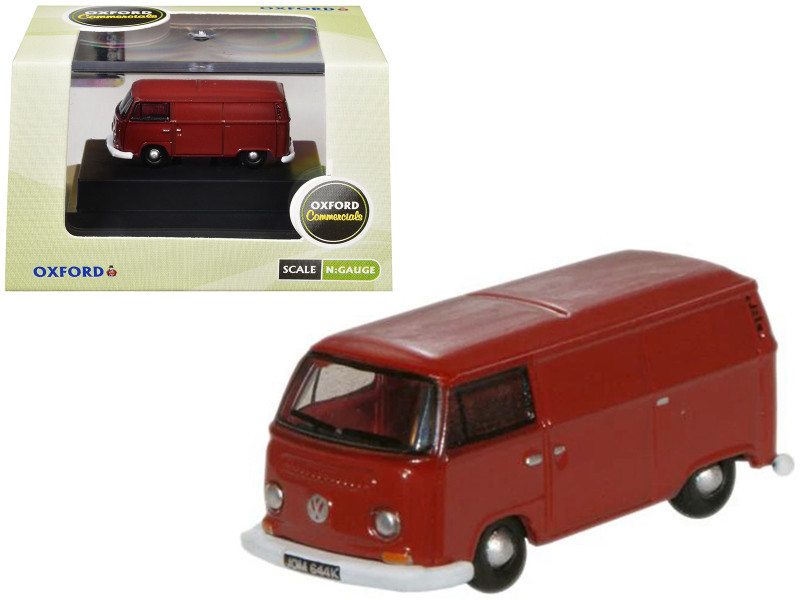 Volkswagen T2 Van Senegal Red 1/148 (N) Scale Diecast Model Car by Oxford Diecast