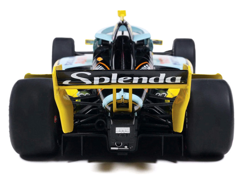 Dallara IndyCar #21 Christian Rasmussen "Splenda" Ed Carpenter Racing (Road Course Configuration) "NTT IndyCar Series" (2026) 1/18 Diecast Model Car by IXO Models