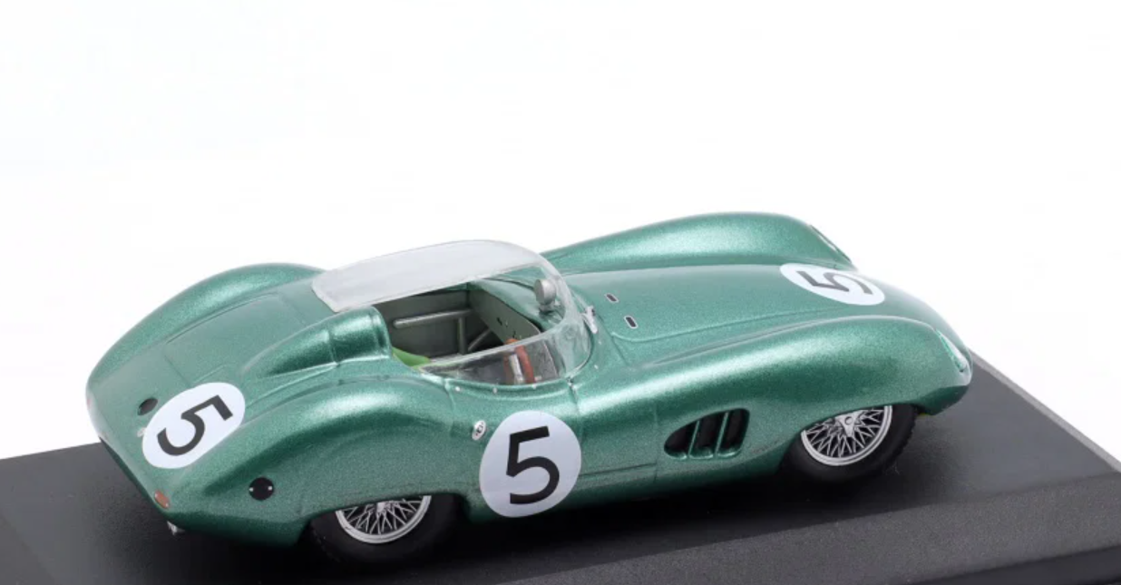 1/43 Altaya 1959 Aston Martin DBR1 #5 Winner 24h LeMans David Brown Racing Dept. Roy Salvadori, Carroll Shelby Car Model