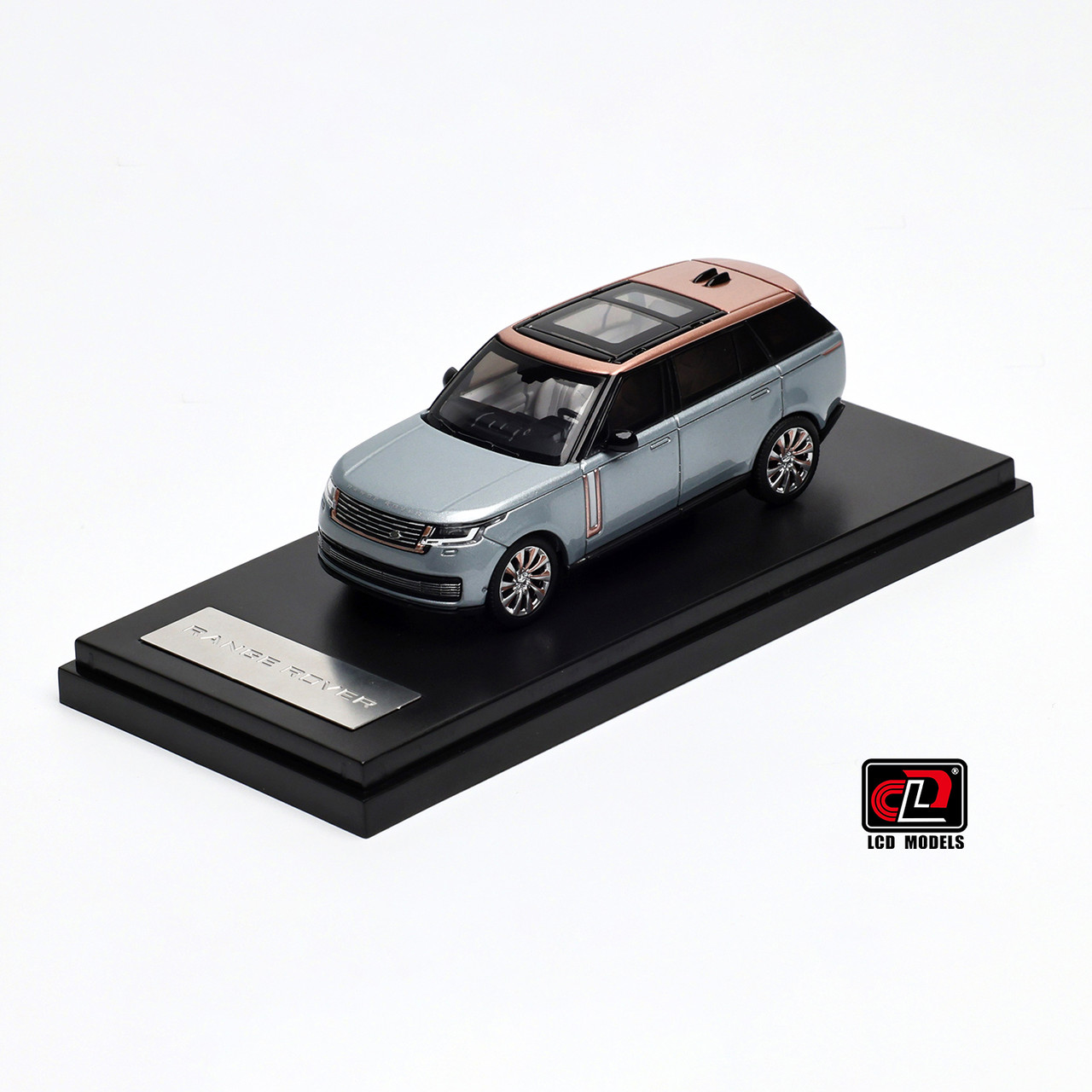 1/64 LCD Land Rover Range Rover (Ionian Silver) Diecast Car Model