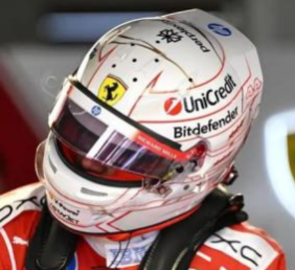 1/5 Looksmart 2026 Formula 1 Japanese GP Ferrari SF26 6th Place #44 Lewis Hamilton Helmet Model