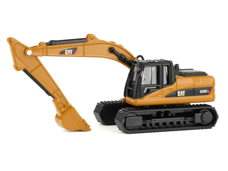CAT Caterpillar 320D L Hydraulic Excavator Yellow 1/87 (HO) Diecast Model by Diecast Masters