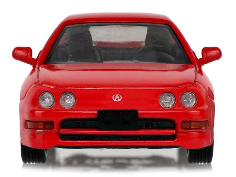 1/64 Greenlight 1994 Acura Integra GS-R with Custom Wheels (Milano Red) Diecast Car Model
