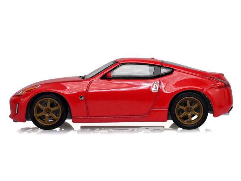 1/64 Greenlight Nissan 370Z (Red) Diecast Car Model - LIVECARMODEL.com