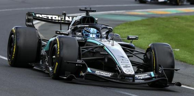 1/18 Spark 2026 Formula 1 Mercedes-AMG PETRONAS Formula One Team W17 No.63 Winner Australian GP 2026 George Russell Car Model