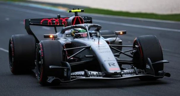 1/18 Spark 2026 Formula 1 Audi Revolut F1 Team R26 No.5 9th Australian GP 2026 Gabriel Bortoleto Car Model