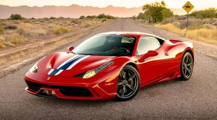 1/12 Looksmart Ferrari 458 Speciale (Red) Car Model