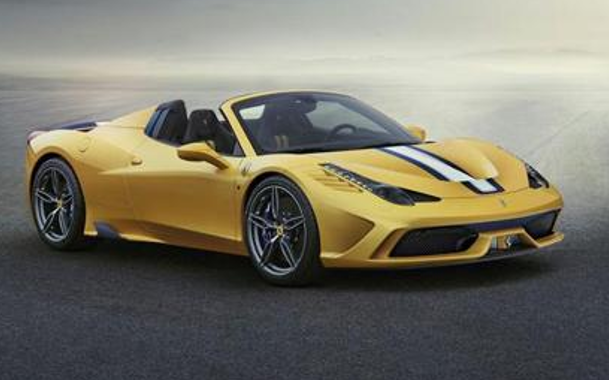 1/12 Looksmart Ferrari 458 Speciale A (Yellow) Car Model